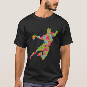 Handballer Throw Handball Player Goalkeeper Pivot T-Shirt