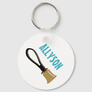 Handbell Choir Ringers Players Personalised Key Ring