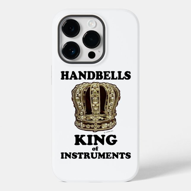 Handbell King of Instruments Case-Mate iPhone Case (Back)