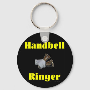 Handbell Ringer Key Ring