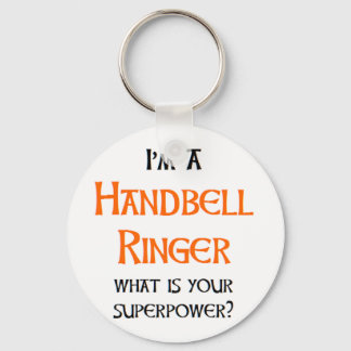 handbell ringer key ring