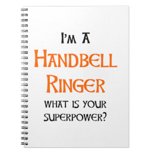 handbell ringer notebook
