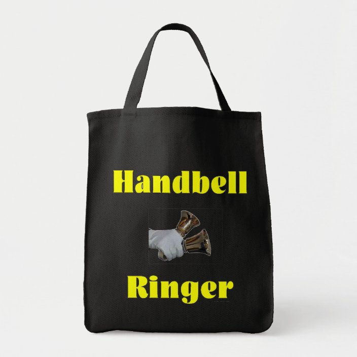 Handbell Ringer Tote Bag Zazzle.co.uk