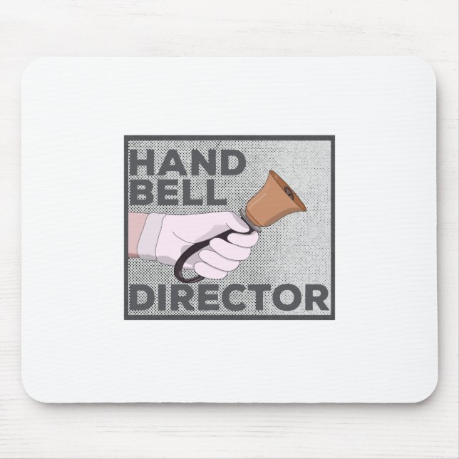 Handbells Director Mouse Mat (Front)