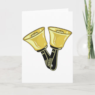 Handbells - Greetings Card