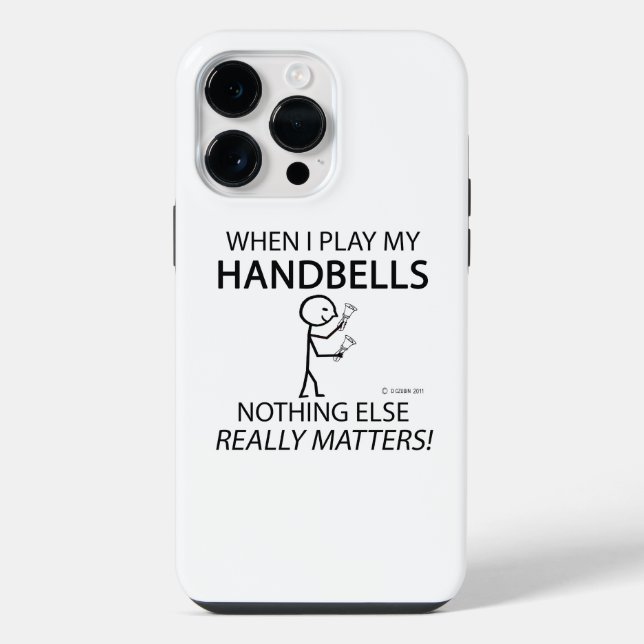 Handbells Nothing Else Matters Case-Mate iPhone Ca Case (Back)