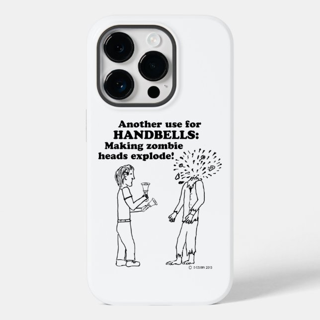 Handbells Zombie Explode Case-Mate iPhone Case (Back)