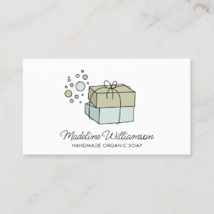 Handcrafted Soap Logo Soap Craft Business Card