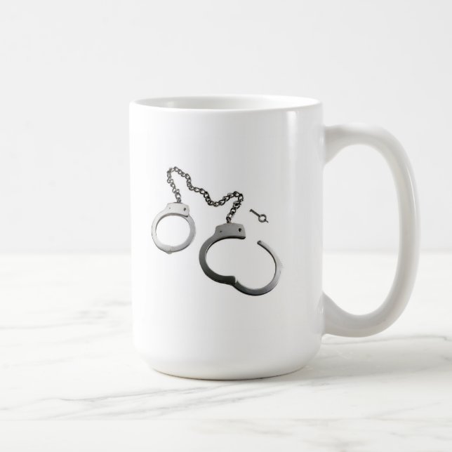 Handcuffs Coffee Mug (Right)
