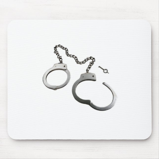 Handcuffs Mouse Mat (Front)