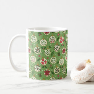 HandDrawn Christmas Ornament Coffee Mug