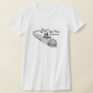 Handdrawn Hot Mess Express T-Shirt