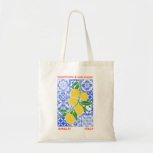 Handdrawn Lemon Summer Quote  Tote Bag