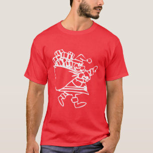 Handdrawn Santa with Presents T-Shirt