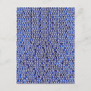 Handel Messiah Christmas Holiday Postcard