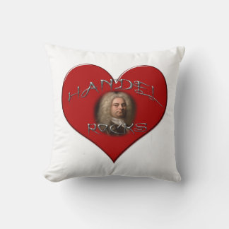 Handel Rocks Heart Pillow