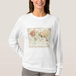 Handels Colonial Atlas Map T-Shirt