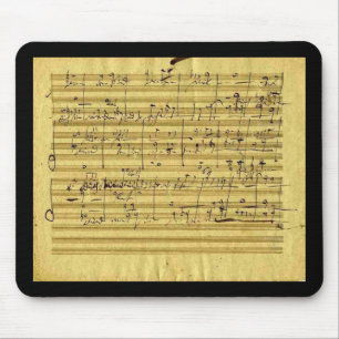 Handel's "Messiah" in Beethoven's hand Mouse Mat
