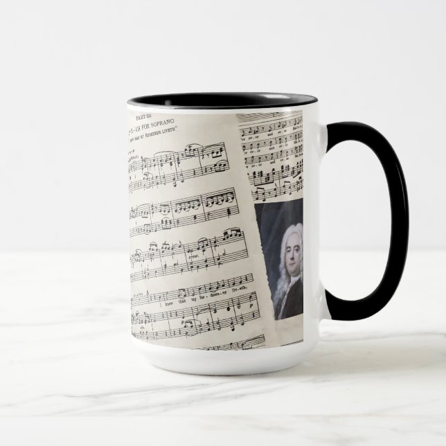 Handel's MESSIAH mug for SOPRANO (Right)