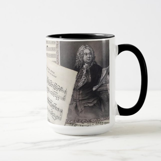 Handel's MESSIAH mug for TENORS (Right)