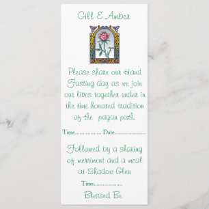 Handfasting Invitation