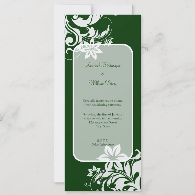 Handfasting Invitation (Front)