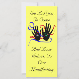 Handfasting Invitations