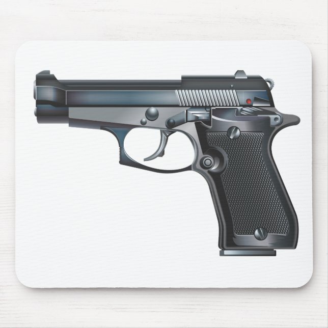 HandGun Mouse Mat (Front)