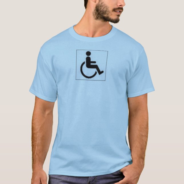 handicap accessible T-Shirt (Front)