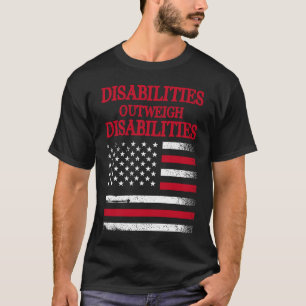 Handicap Humour Disabled Survivor Warrior 1 T-Shirt