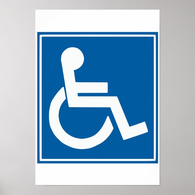 Handicap Sign (Front)