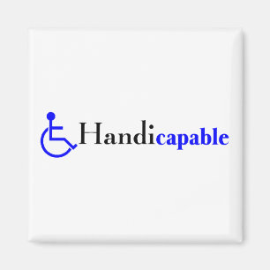 Handicapable (Wheelchair) Magnet