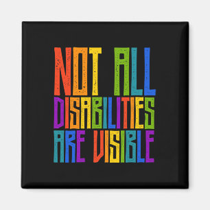 Handicapped Awareness  Not All Disabilities Are Vi Magnet