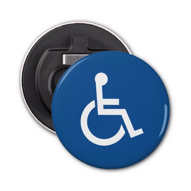 Handicapped Bottle Opener (Front)