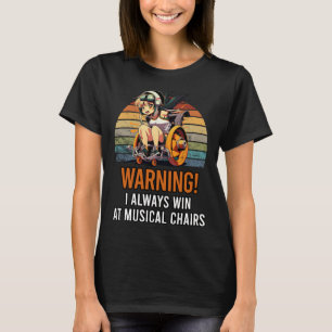 Handicapped Crippled Amputee Disabled Wheelchair H T-Shirt