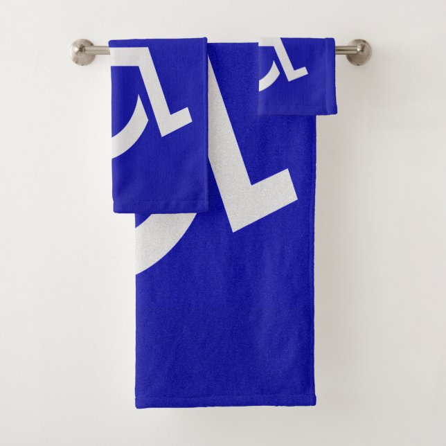 Handicapped Disabled Bath Towel Set (Insitu)