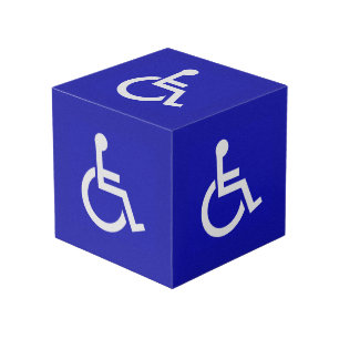 Handicapped Disabled Cube