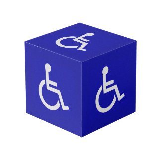 Handicapped Disabled Cube
