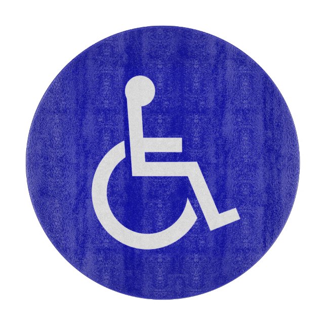 Handicapped Disabled Cutting Board (Front)