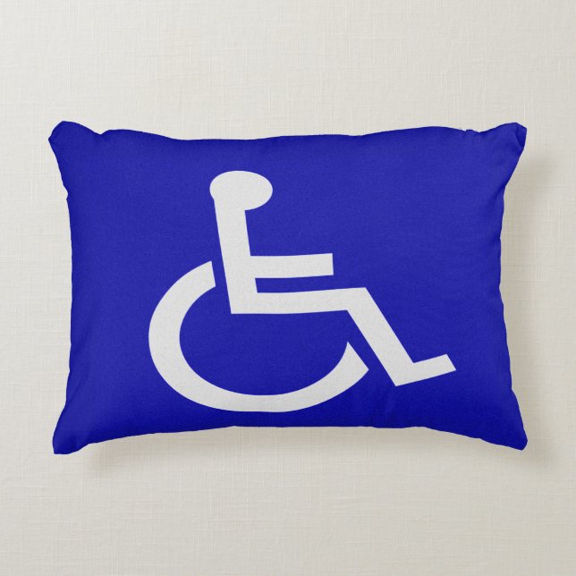 Handicapped Disabled Decorative Cushion (Front)