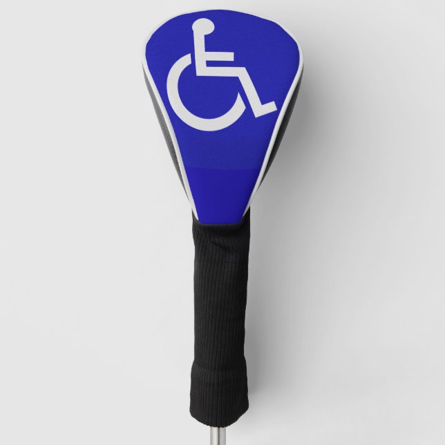 Handicapped Disabled Golf Head Cover (Front)