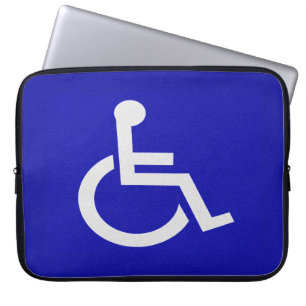Handicapped Disabled Laptop Sleeve