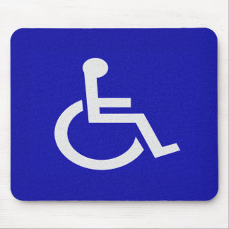Handicapped Disabled Mouse Mat