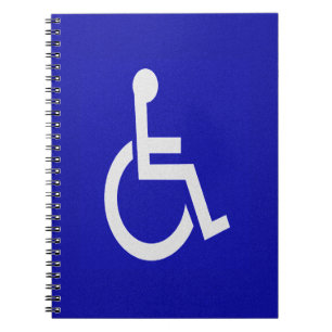 Handicapped Disabled Notebook