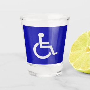 Handicapped Disabled Shot Glass