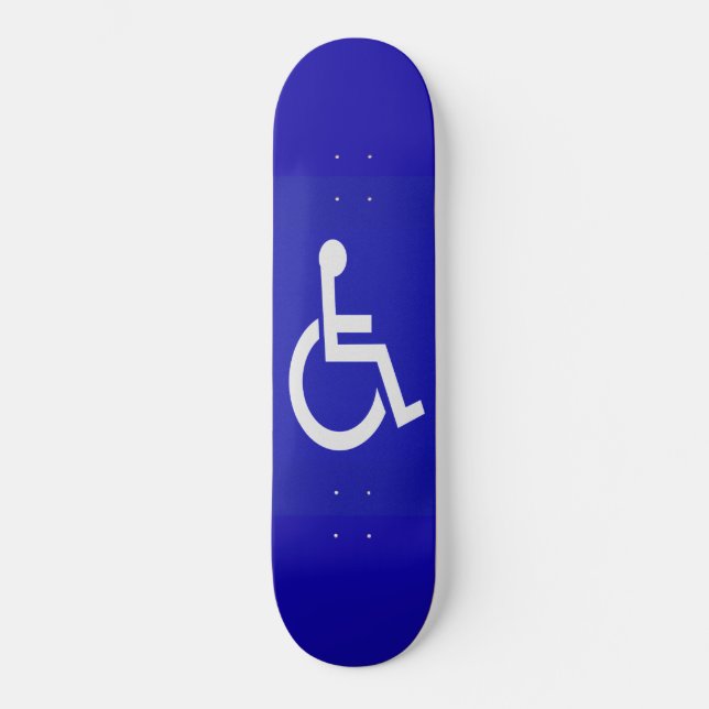 Handicapped Disabled Skateboard (Front)