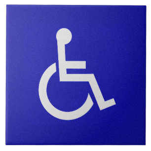 Handicapped Disabled Tile