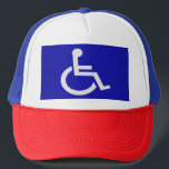 Handicapped Disabled Trucker Hat<br><div class="desc">Handicapped Disabled,  Handicapped,  Disabled,  Disability</div>