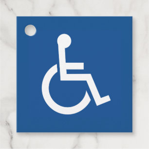 Handicapped Favour Tags