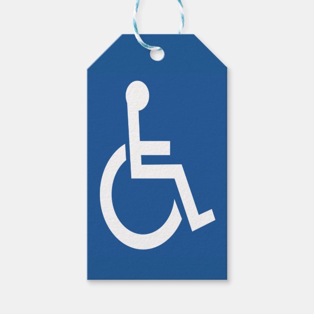 Handicapped Gift Tags (Front)